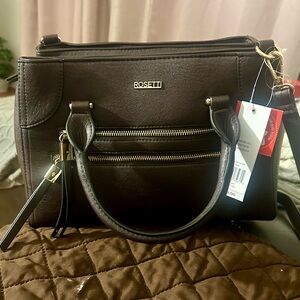 Rosetti Dark Brown Satchel